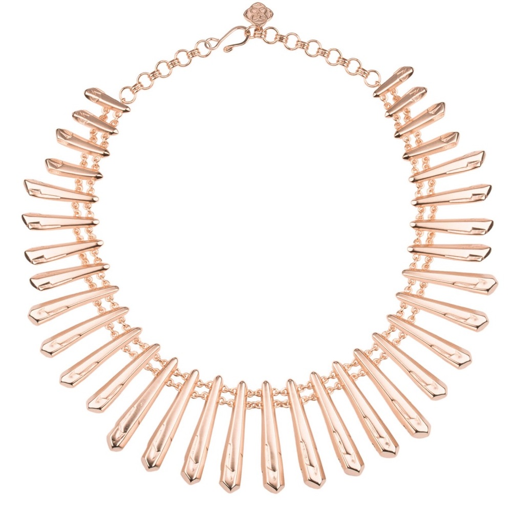 Kendra Scott Jill Statement Necklace - Rose Gold